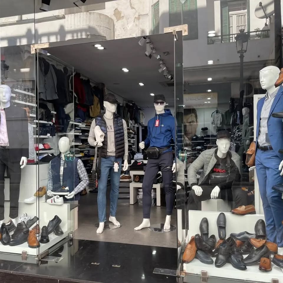 Vitrine de la boutique Chaplin